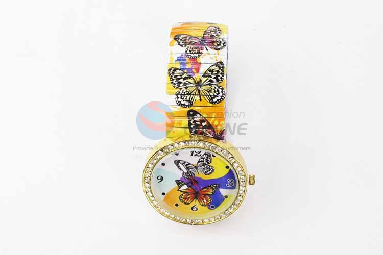 Butterfly Casual Bracele Watch For Girls/Fashion Quartz Wristwatch