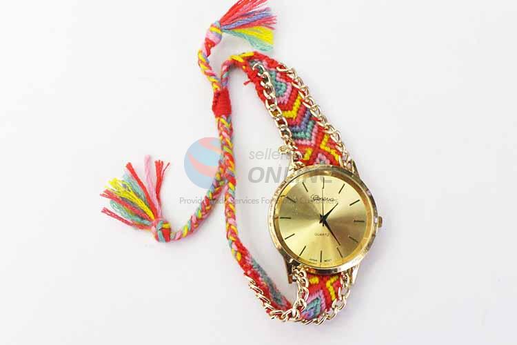 Classic Casual Bracele Watch For Girls/Fashion Quartz Wristwatch