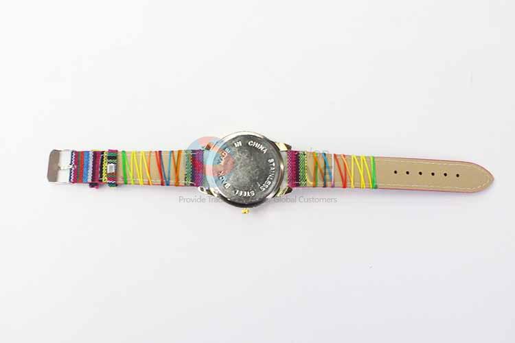 Colorized Casual Bracele Watch For Girls/Fashion Quartz Wristwatch