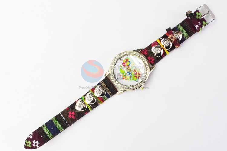 Heart Pattern Casual Bracele Watch For Girls/Fashion Quartz Wristwatch