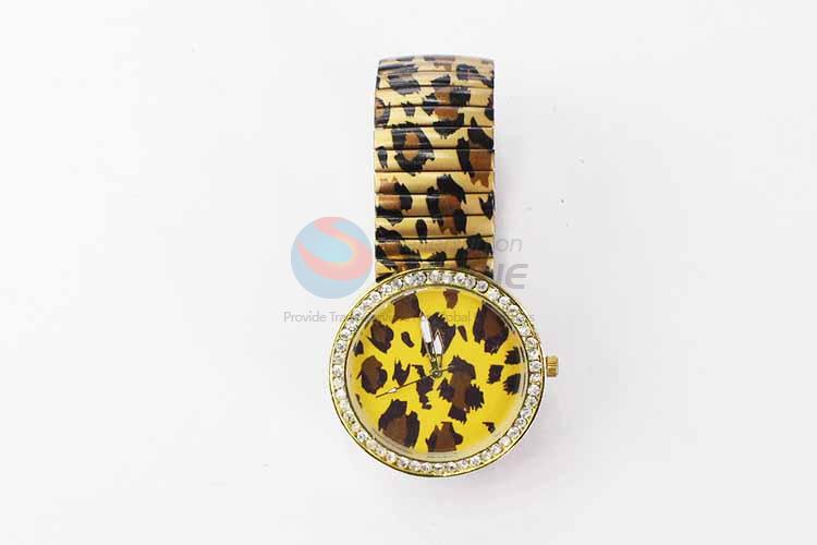 Leopard Casual Bracele Watch For Girls/Fashion Quartz Wristwatch