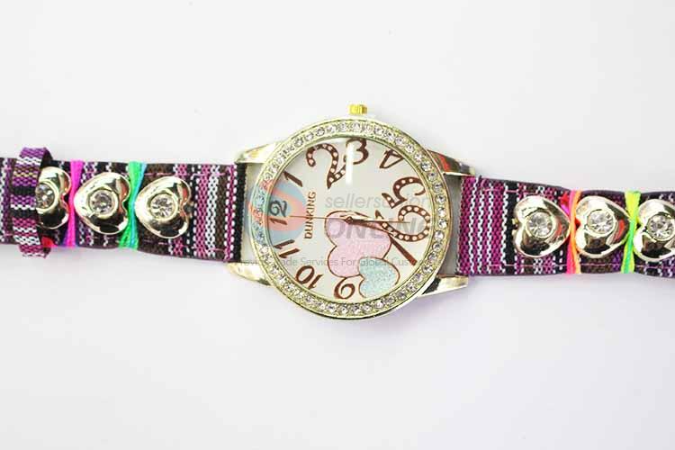 Wholesale Casual Bracele Watch For Girls/Fashion Quartz Wristwatch