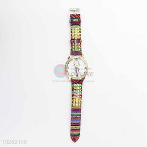 Wholesale Casual Bracele Watch For Girls/Fashion Quartz Wristwatch