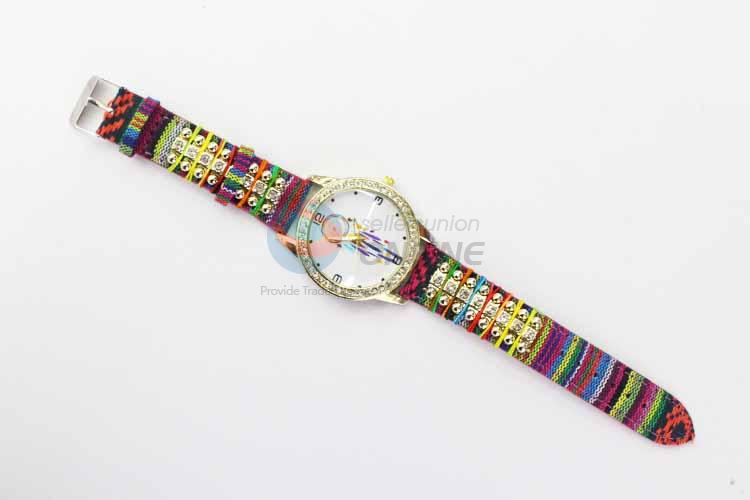 Wholesale Casual Bracele Watch For Girls/Fashion Quartz Wristwatch