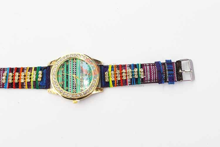 Wholesale Casual Bracele Watch For Girls/Fashion Quartz Wristwatch