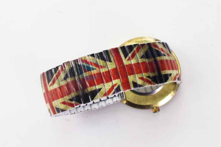 Flag Pattern Casual Bracele Watch For Girls/Fashion Quartz Wristwatch