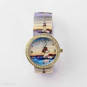 Sea Casual Bracele Watch For Girls/Fashion Quartz Wristwatch with Rhinestone