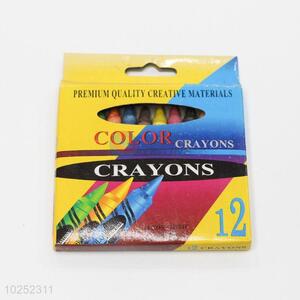 Bottom Price 12 Colors Drawing Crayon for Childre
