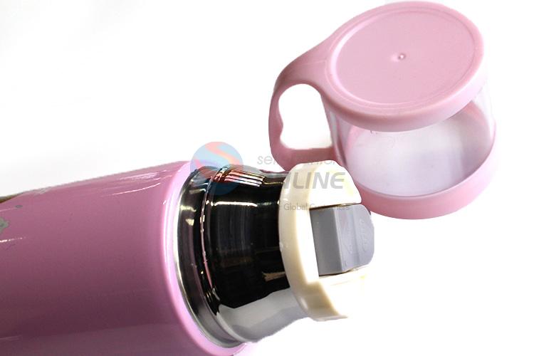 Fashion Vacuum Thermos Bottle Sports Water Bottle With Cup