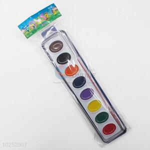 Fashion Solid Watercolor Painting Plate Water Color Paints for Children