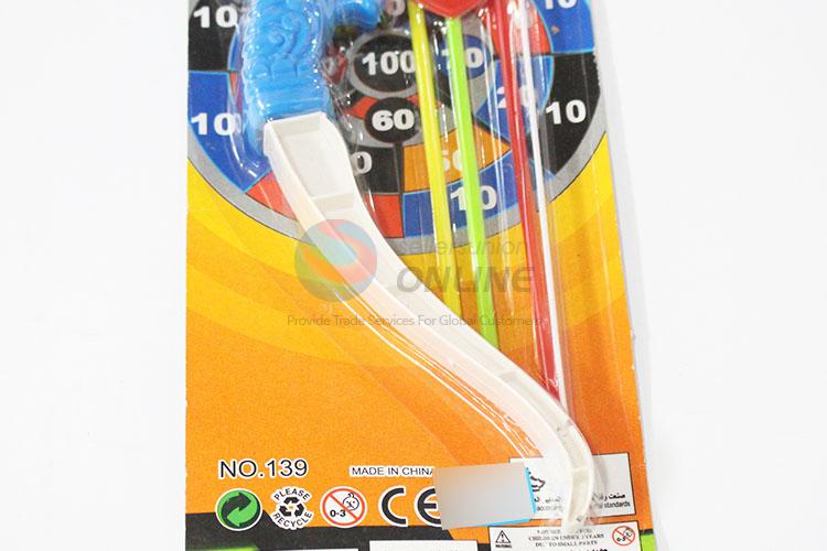Promotional Gift Plastic Sport Toys Arrow and Bow Set