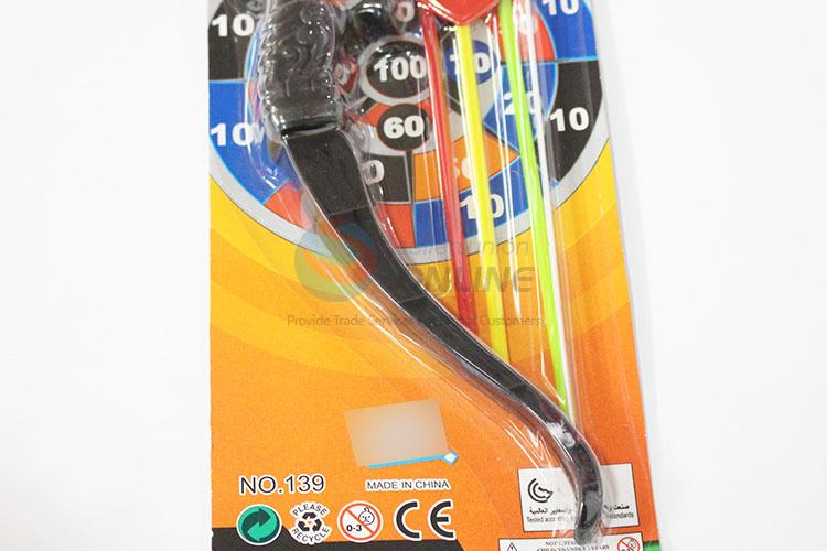 Popular Wholesale Plastic Toy Bow and Arrow for Children Outdoor Playing