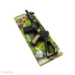 Factory Hot Sell Black Vibrate Film Toy Gun for Sale