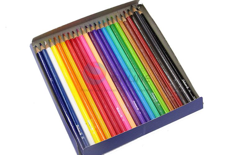 Popular 24 Colors Colored Pencils Set Made In China