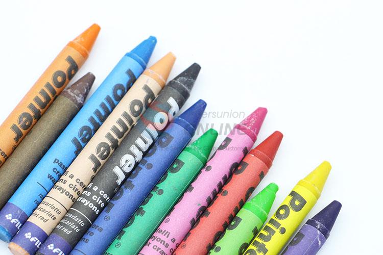 Popular 12 Colors Crayons Set For Children Use