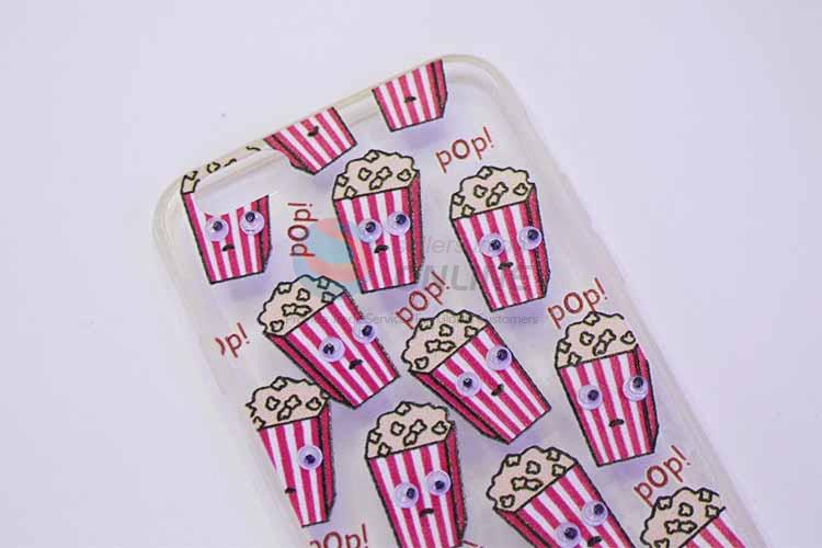 Popcorn Transparent Mobile Phone Shell Phone Case For iphone6/6 Plus