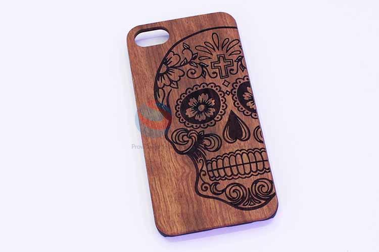 Skull Pattern Wood Mobile Phone Shell Phone Case For iphone6/6 Plus