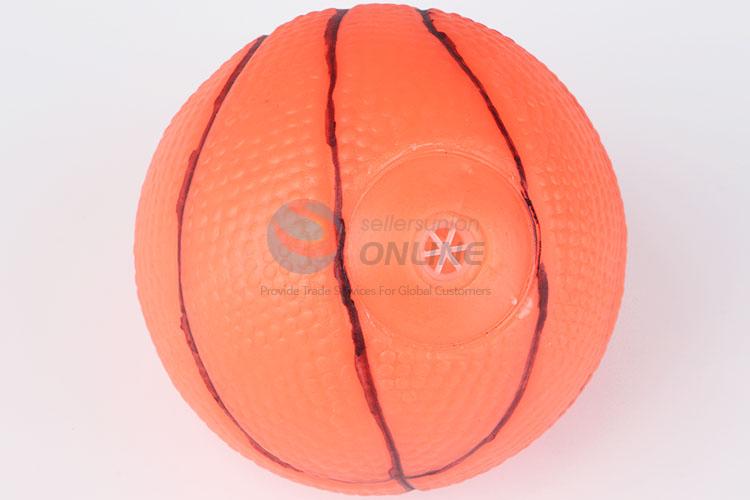 Best Selling Basketball Shaped Vinyl Pet Toys for Dogs