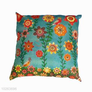 Good quality low price flowers pillow