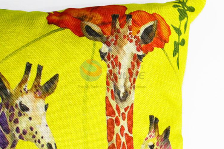 Low price top quality giraffes pillow