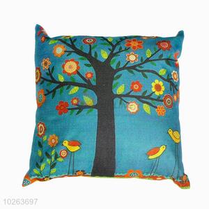 Popular low price high sales beautiful tree pillow