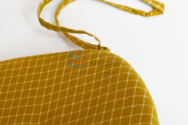 Wholesale cute style simple yellow seat cushion
