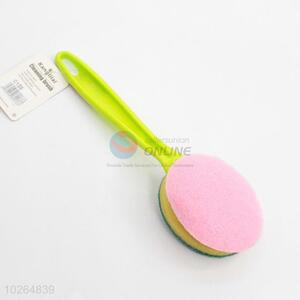 Sponge Scouring Pad with Plastic Long Handle