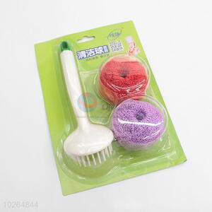 Promotional Cleaning Ball Set with Handle