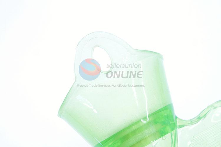 Heart Design Green PVC Hot Water Bag for Winter