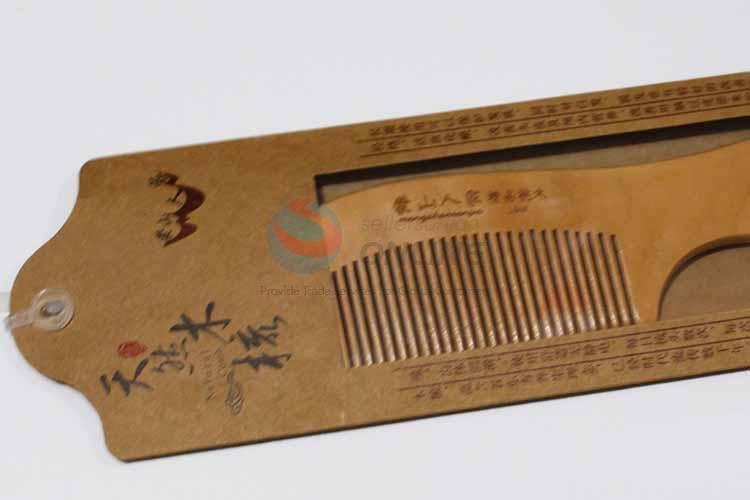 Top Quality Peach Wood Comb/Portable Hair Brush