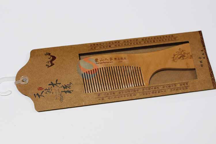 Top Quality Peach Wood Comb/Portable Hair Brush