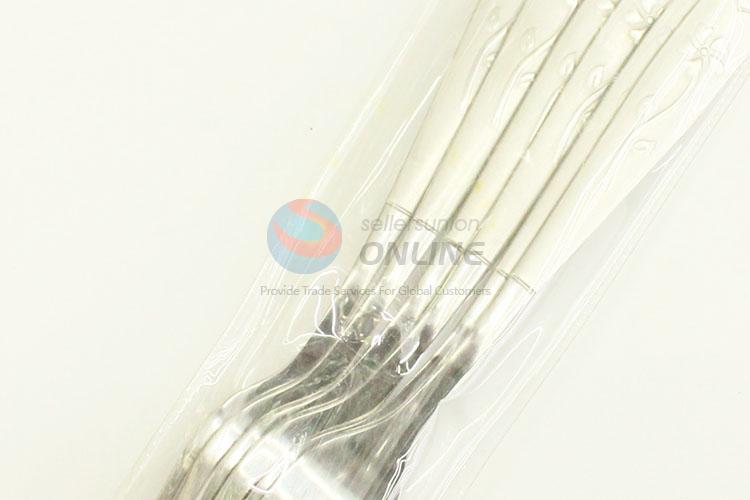 Fashion style low price cool 6pcs forks