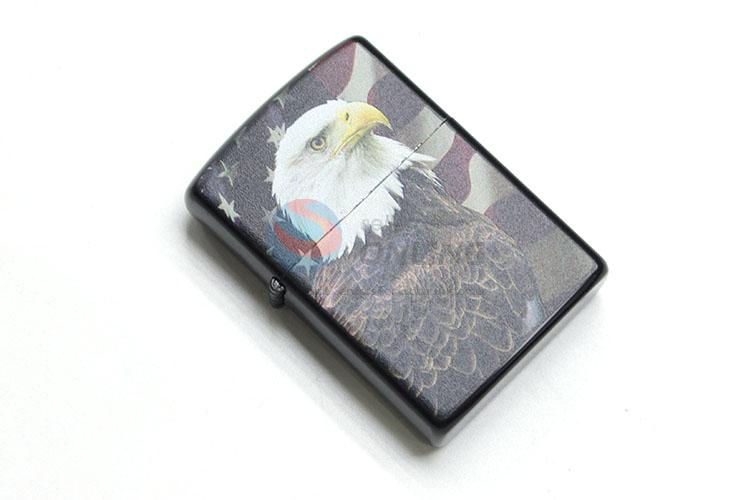 Great Eagle Printed Stainless Iron Lighters for Sale