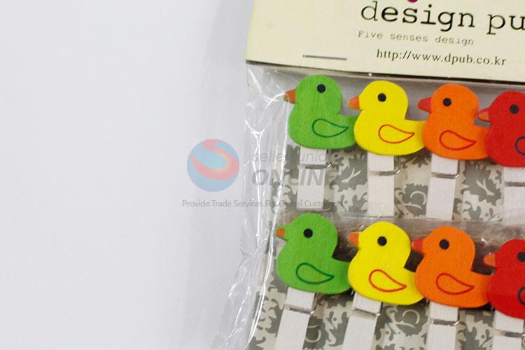 New and Hot New Colorful Birds Shaped Paper Clip/ Wooden Clip for Wedding Party