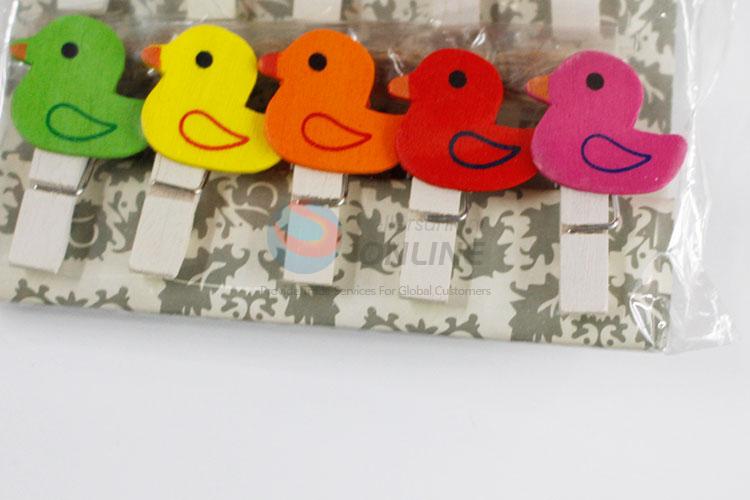 New and Hot New Colorful Birds Shaped Paper Clip/ Wooden Clip for Wedding Party