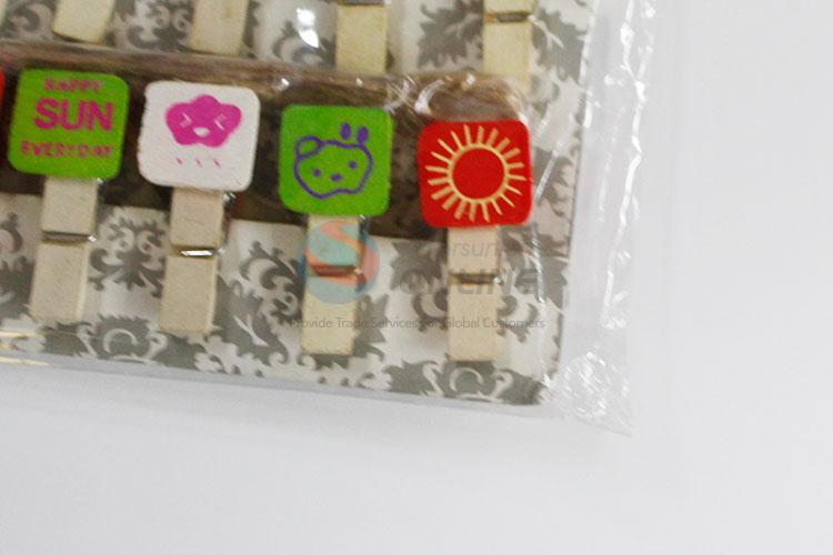 Wholesale Serviceable Photo Clips Paper Craft Decoration Clips Pegs