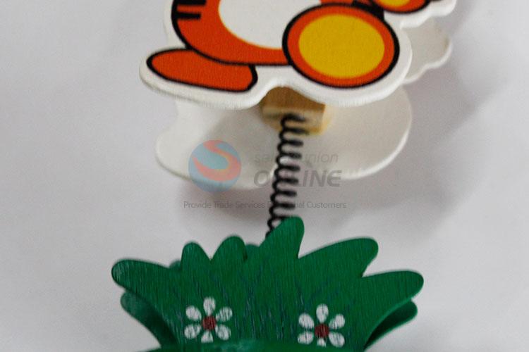 Cute Promotional Clip Cartoon Tiger Shaped Photo Holder Home Decor Arts Crafts Gift