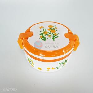 Wholesale Nice Orange Plastic Lunch Box for Sale