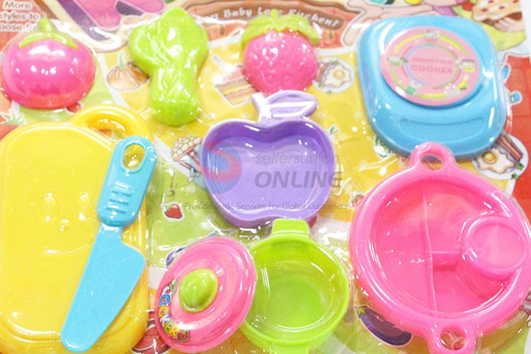 Promotional Gift Plastic Kitchen Set Plastic Kitchenware Toy