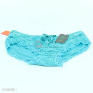 Fancy Design Blue Underpants for Woman