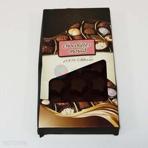 New arrival cheap price silica gel chocolate mould 21.5*11cm