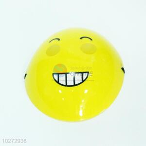 Plastic yellow smile face mask for party use