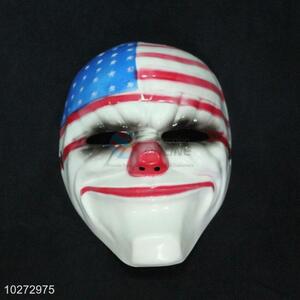 Cheap plastic halloween party mask 28*19cm