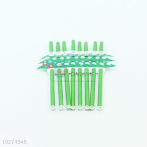 High quality promotional disposable 8pcs/set paper straws