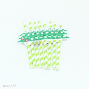 Delicate eco-friendly 8pcs paper straws