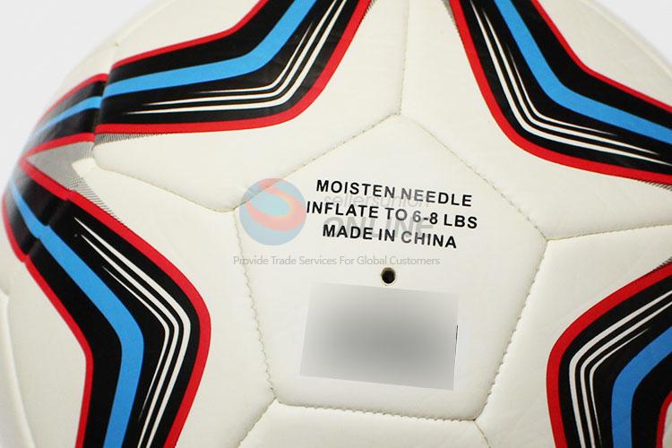 Hot Sale 4.0PU Soccer Ball Printed Footballs with Yarn Liner