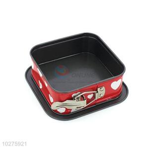 New Design Square Cast Iron Cake Mould Bakeware Cake Pan