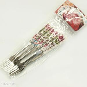 Customized wholesale stainless steel fruit fork