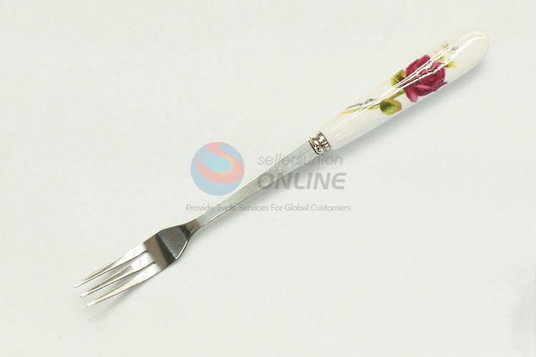 Hot sale new design stainless steel fruit fork