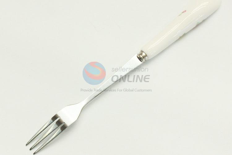 Hot selling factory price stainless steel fruit fork